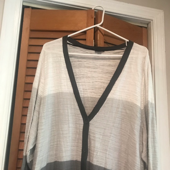 Size 3 Torrid color block cardigan. - Picture 9 of 10